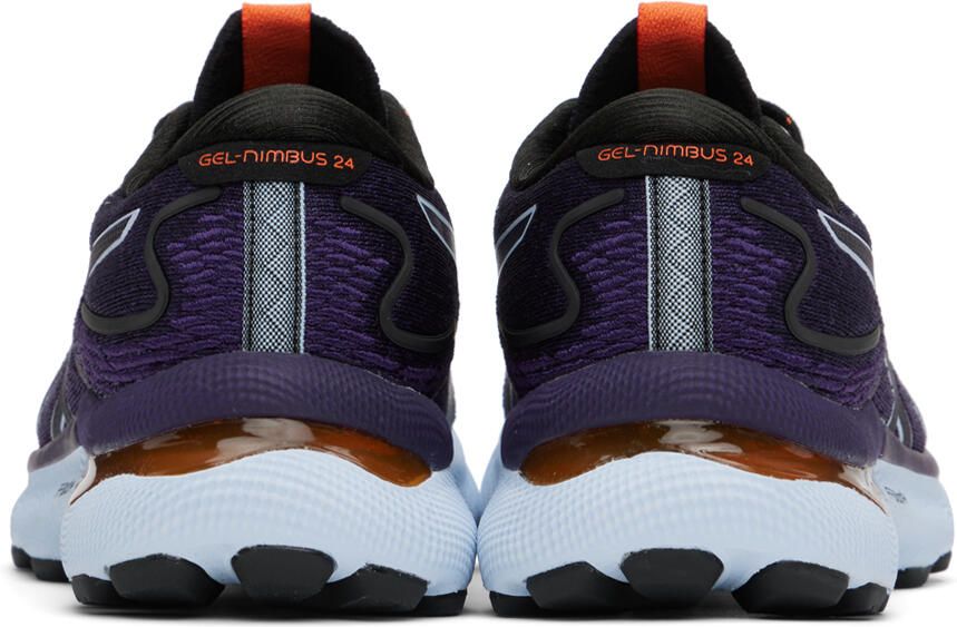 Asics Purple & Black GEL-NIMBUS 24 TR Sneakers