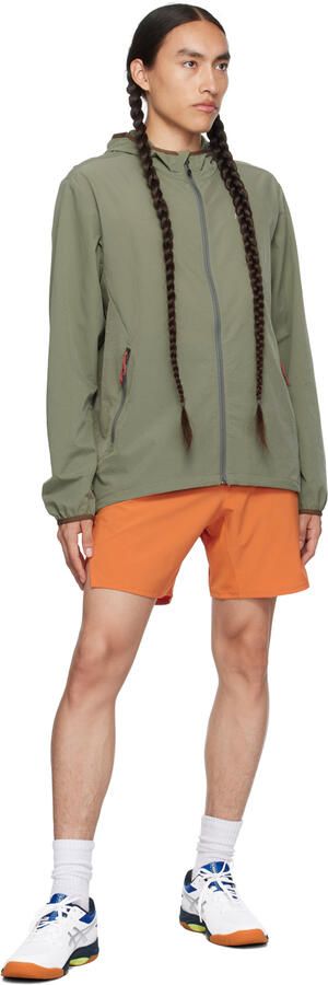 Asics White & Blue Blade FF Sneakers - Picture 4