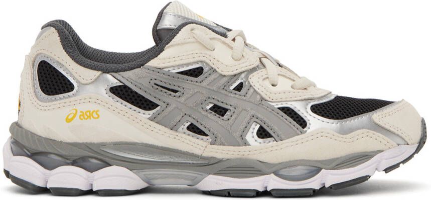 Asics Black & Off-White GEL-NYC Sneakers - Picture 4