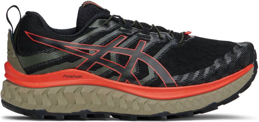Asics Black & Orange Trabuco Max Sneakers - Picture 5