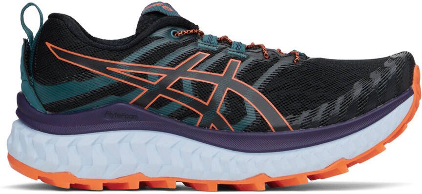 Asics Black & Orange Trabuco Max Sneakers - Picture 5