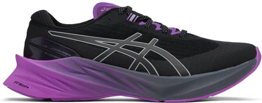 Asics Black & Purple NOVABLAST 3 LITE-SHOW Sneakers - Picture 3