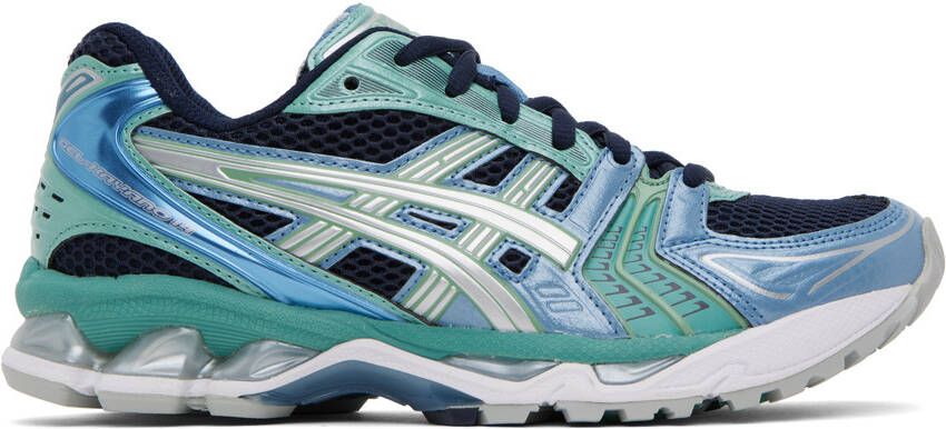 Asics Navy & Green Gel-Kayano 14 Sneakers - Picture 5
