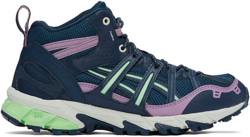 Asics Navy & Purple GEL-SONOMA 15-50 MT Sneakers - Picture 5