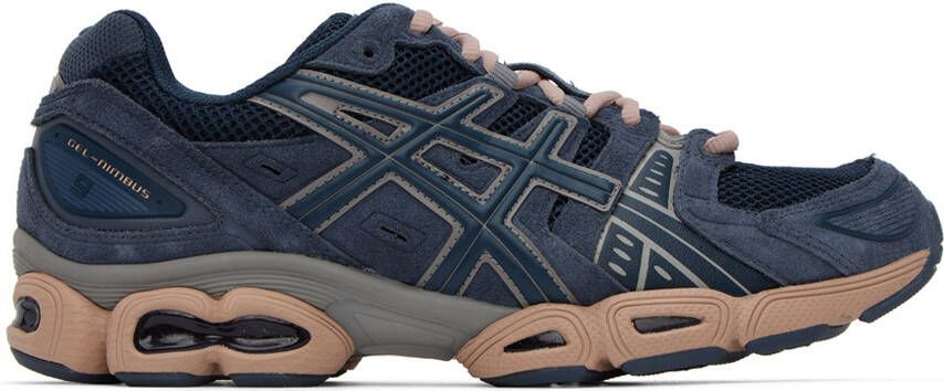 Asics Navy GEL-NIMBUS 9 Sneakers - Picture 4