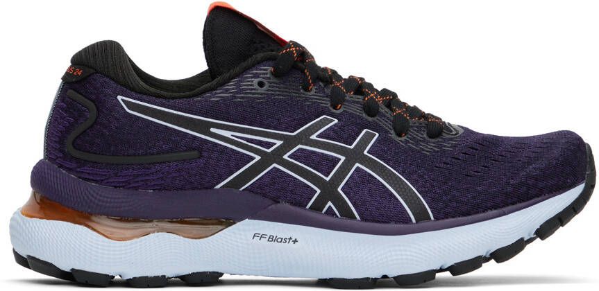Asics Purple & Black GEL-NIMBUS 24 TR Sneakers - Picture 5
