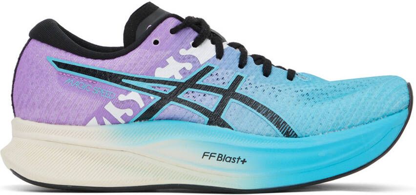 Asics Purple & Blue MAGIC SPEED 2 EKIDEN Sneakers - Picture 2