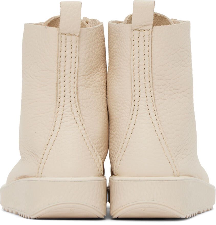 At.Kollektive Off-White Joke Lace Desert Boots - Picture 5