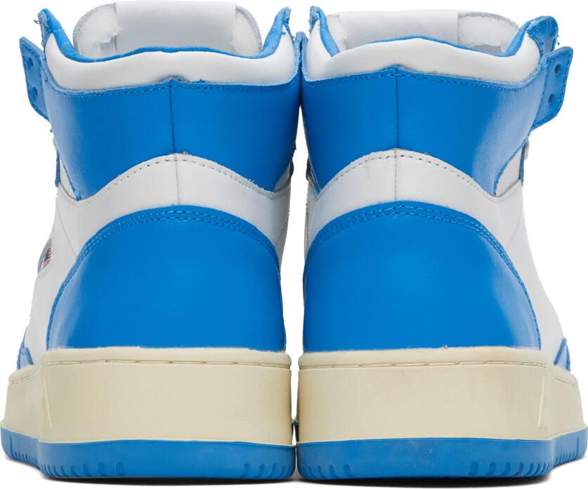 AUTRY Blue & White Medalist Sneakers
