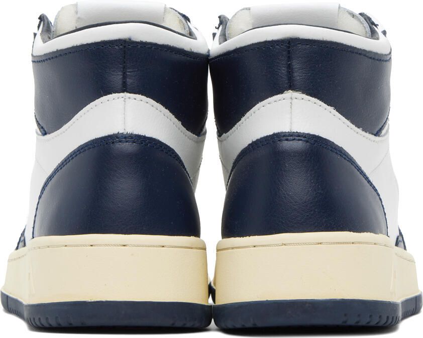 AUTRY Navy & White Medalist Sneakers