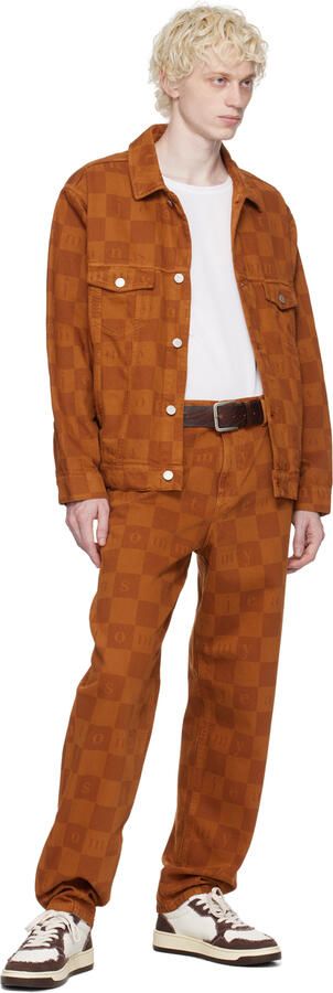 AUTRY White & Brown Medalist Low Sneakers - Picture 4