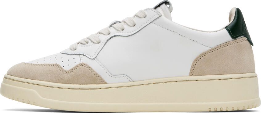 AUTRY White Medalist Low Sneakers - Picture 3