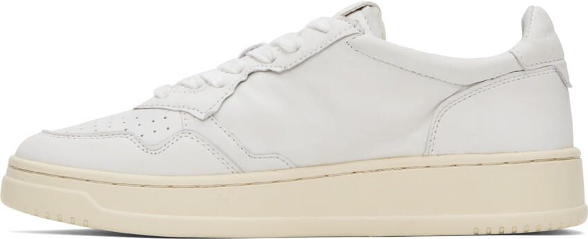 AUTRY White Medalist Low Sneakers - Picture 3