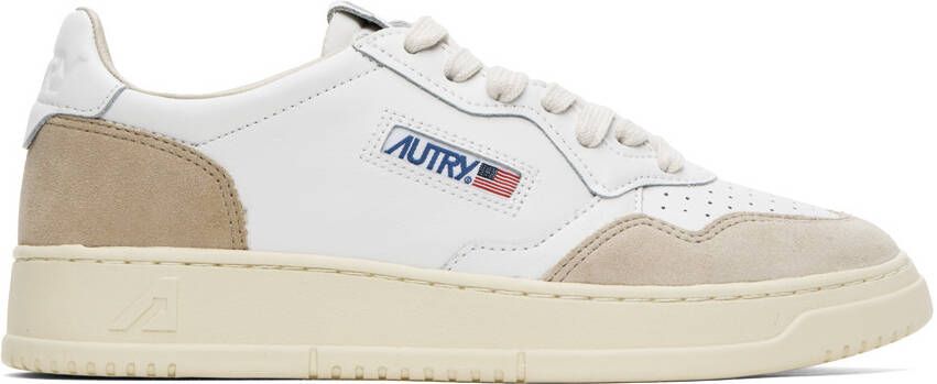 AUTRY White Medalist Low Sneakers - Picture 5