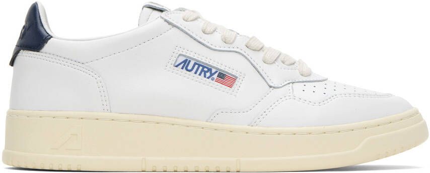 AUTRY White Medalist Low Sneakers - Picture 5