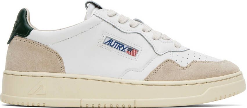 AUTRY White Medalist Low Sneakers - Picture 5