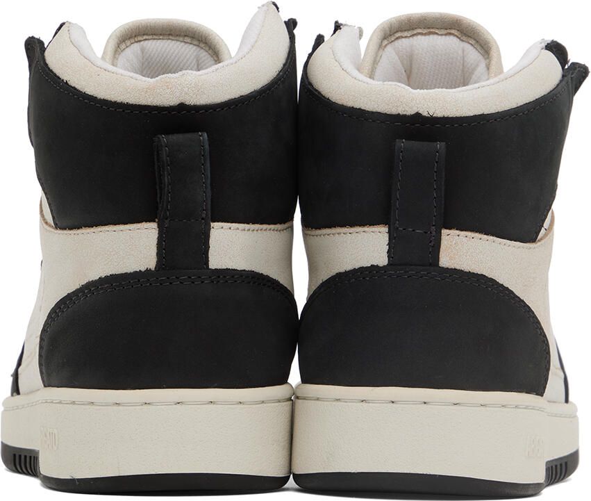 Axel Arigato Beige & Black Dice Hi Sneakers