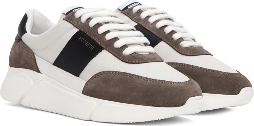 Axel Arigato Beige & Brown Genesis Vintage Runner Sneakers