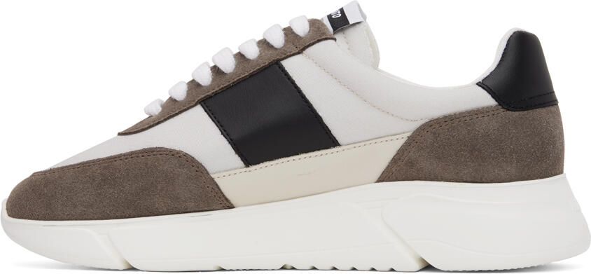 Axel Arigato Beige & Brown Genesis Vintage Sneakers - Picture 3