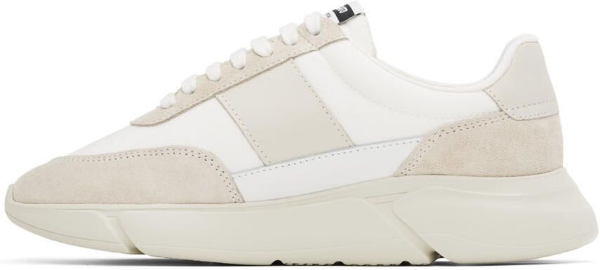 Axel Arigato Beige & White Genesis Vintage Runner Sneakers - Picture 3