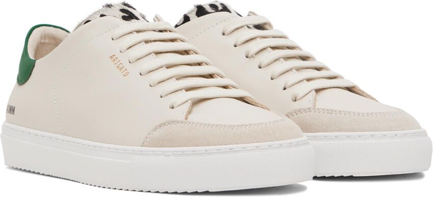 Axel Arigato Beige Clean 90 Triple Animal Sneakers - Picture 2