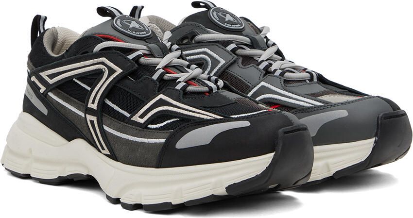 Axel Arigato Black & Gray Marathon R-Trail 50 50 Sneakers - Picture 2