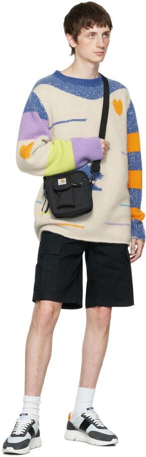 Axel Arigato Black & Orange Genesis Vintage Runner Sneakers - Picture 7