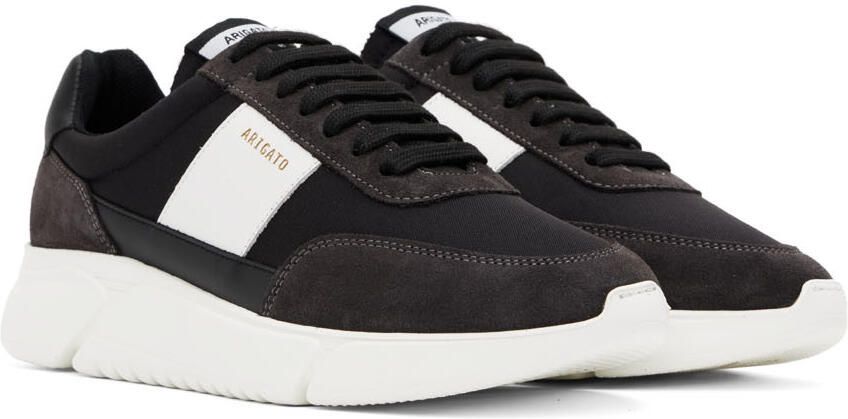 Axel Arigato Black & White Genesis Vintage Runner Sneakers - Picture 2