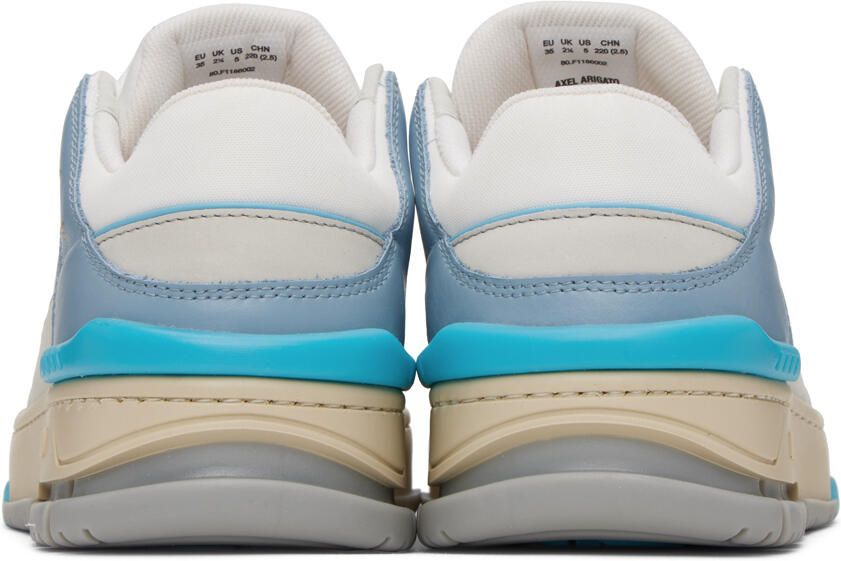 Axel Arigato Blue & White Area Lo Sneakers