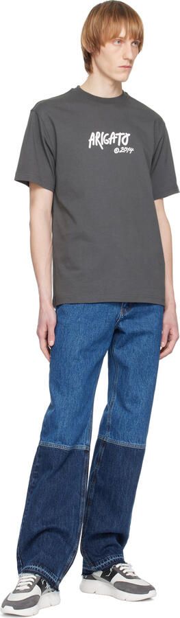 Axel Arigato Black & Orange Genesis Vintage Runner Sneakers - Picture 8