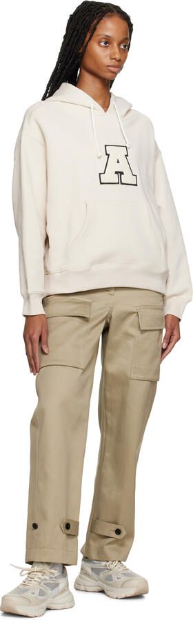 Axel Arigato Gray & Off-White Marathon Sneakers - Picture 4