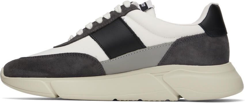 Axel Arigato Gray & White Genesis Vintage Sneakers - Picture 4