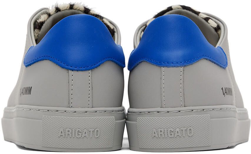 Axel Arigato Grey & Blue Clean 90 Triple Animal Sneakers