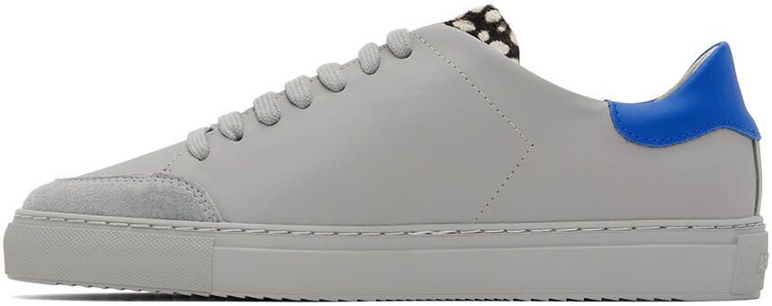 Axel Arigato Grey & Blue Clean 90 Triple Animal Sneakers - Picture 4