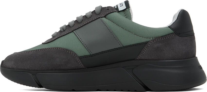 Axel Arigato Khaki & Gray Dice Lo Sneakers - Picture 3