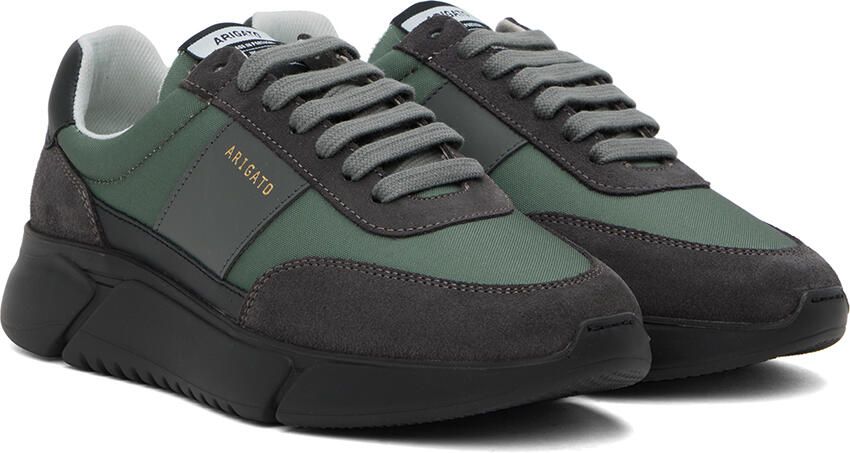 Axel Arigato Khaki & Gray Dice Lo Sneakers - Picture 2