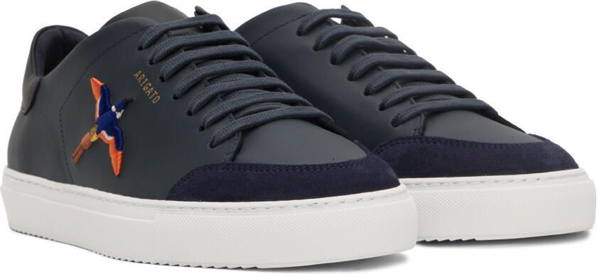 Axel Arigato Navy Clean 90 Bee Bird Sneakers - Picture 2