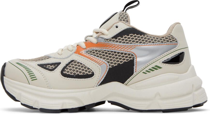 Axel Arigato Off-White & Beige Marathon Runner Sneakers - Picture 3