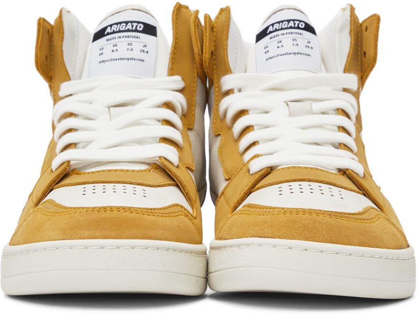 Axel Arigato SSENSE Exclusive Yellow Ace Hi Sneakers - Picture 3
