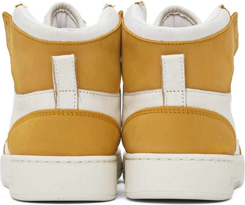 Axel Arigato SSENSE Exclusive Yellow Ace Hi Sneakers