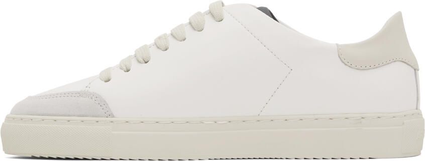 Axel Arigato White & Beige Clean 90 Triple Bee Bird Sneakers - Picture 4