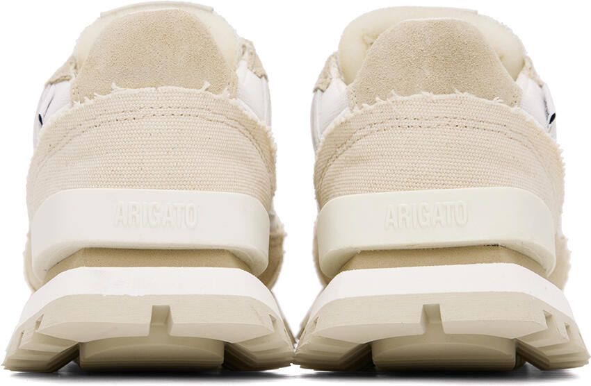 Axel Arigato White & Beige Sonar Sneakers