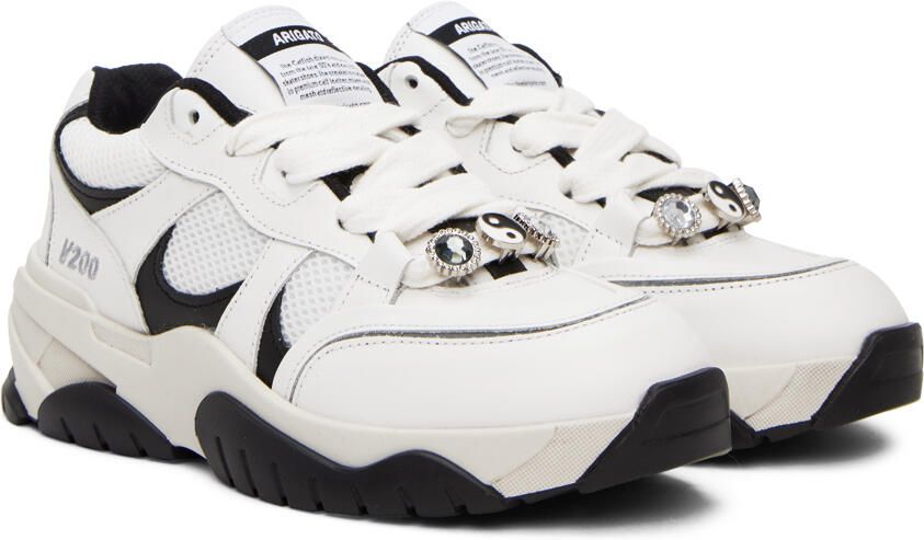 Axel Arigato White & Black Catfish Lo Sneakers - Picture 2