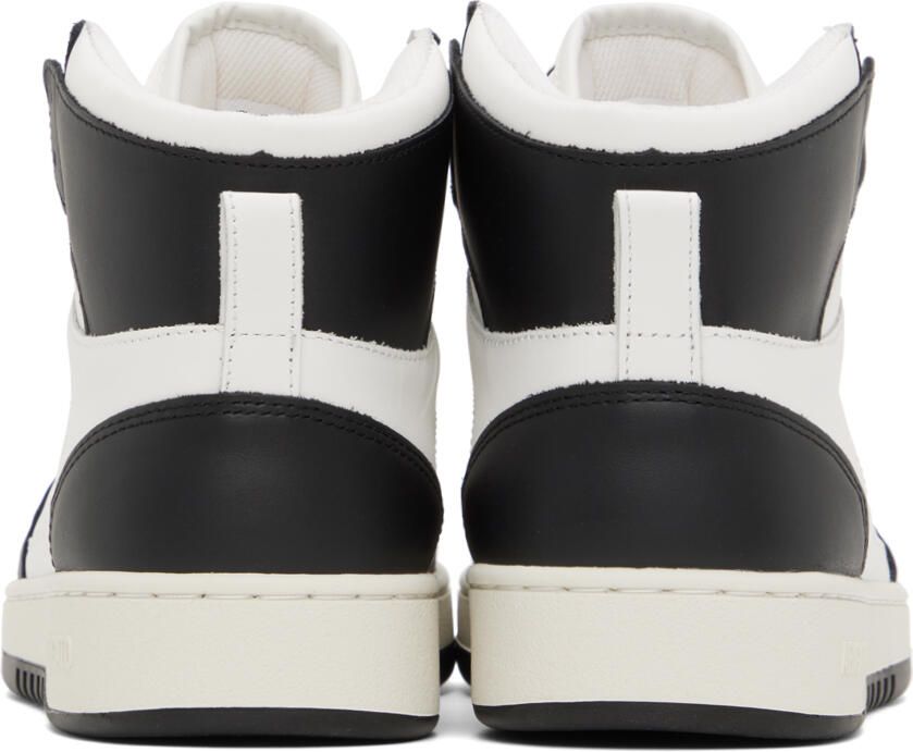 Axel Arigato White & Black Dice Hi Sneakers