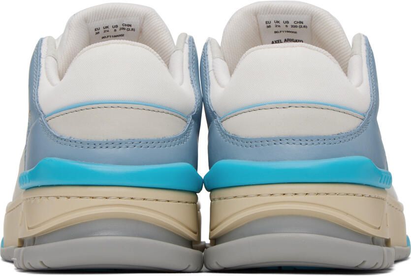 Axel Arigato White & Blue Area Lo Sneakers