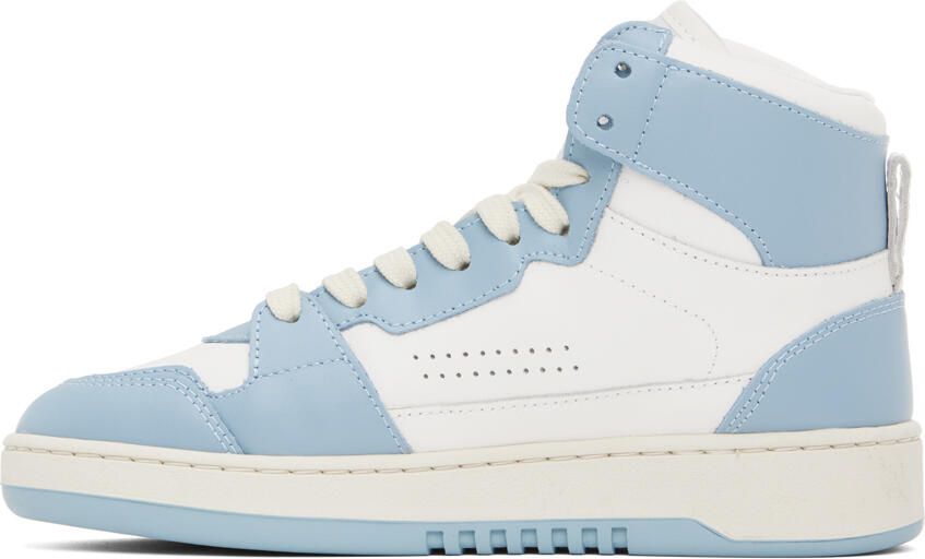 Axel Arigato White & Blue Dice Hi Sneakers - Picture 3