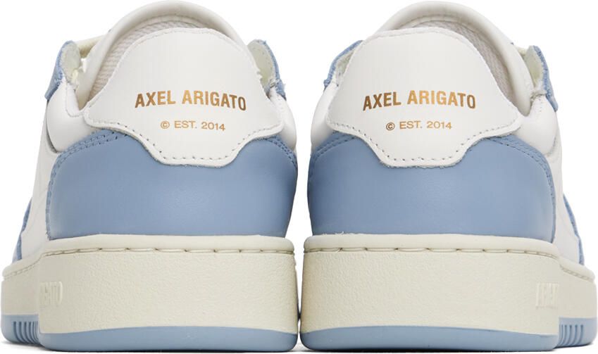 Axel Arigato White & Blue Dice Lo Sneakers