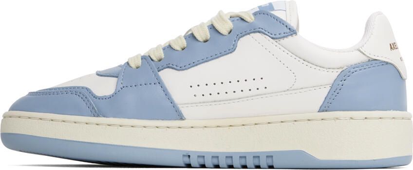 Axel Arigato White & Blue Dice Lo Sneakers - Picture 3