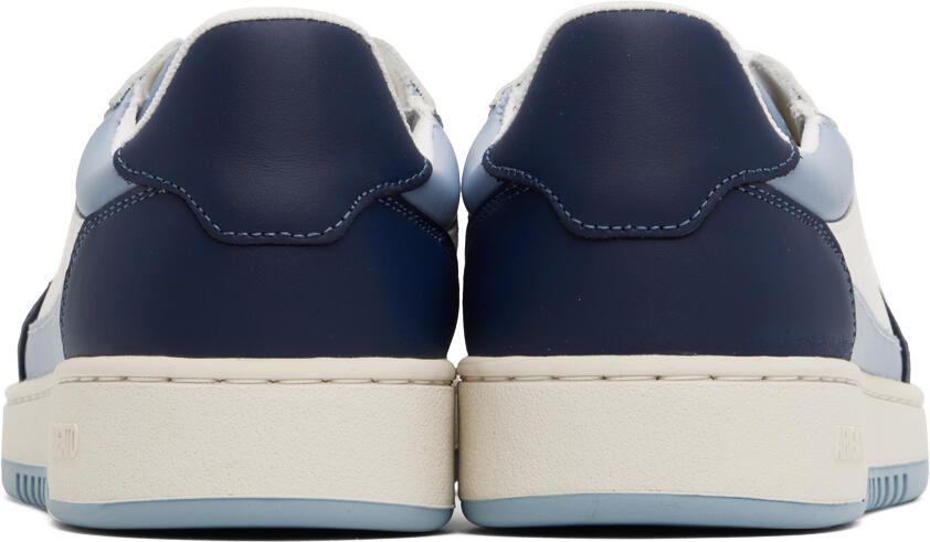 Axel Arigato White & Blue Dice Lo Sneakers