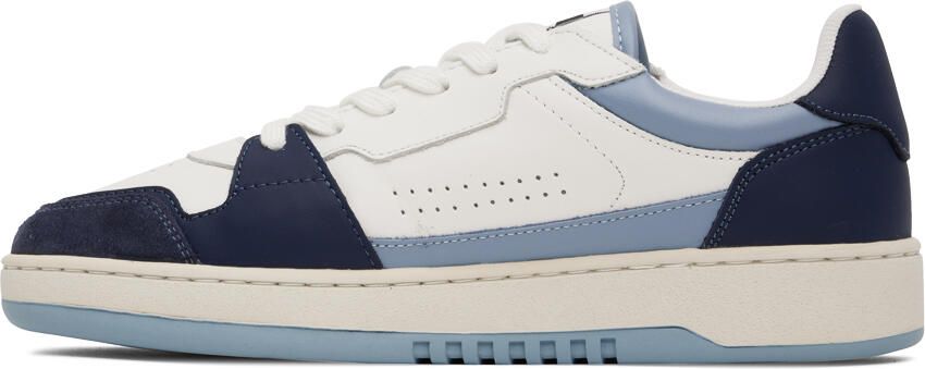 Axel Arigato White & Blue Dice Lo Sneakers - Picture 3